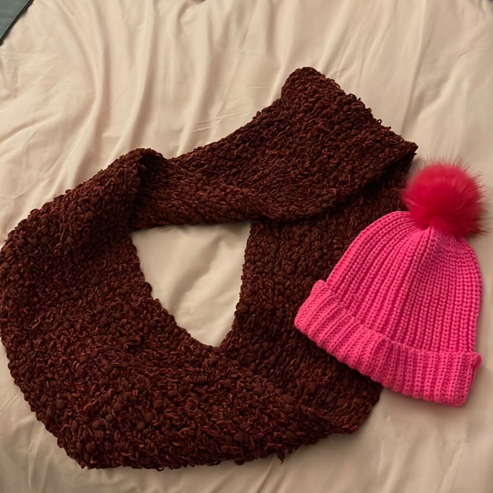 Winter wear! Scarf & hat